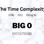 The Time Complexity – Big O Notation